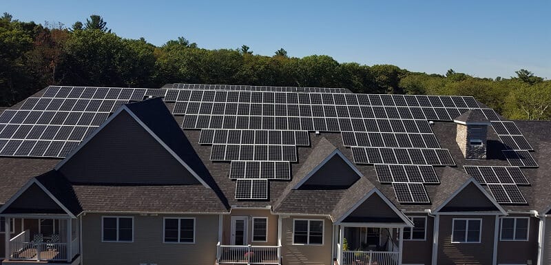 Ashland Woods Commercial Solar Installation