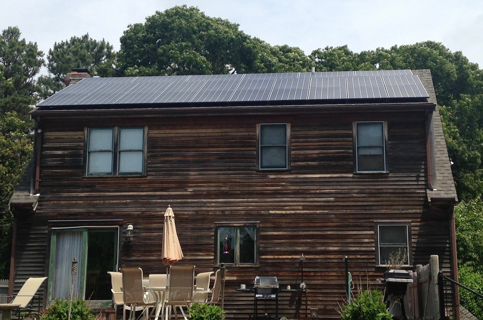 Residential roof mount solar