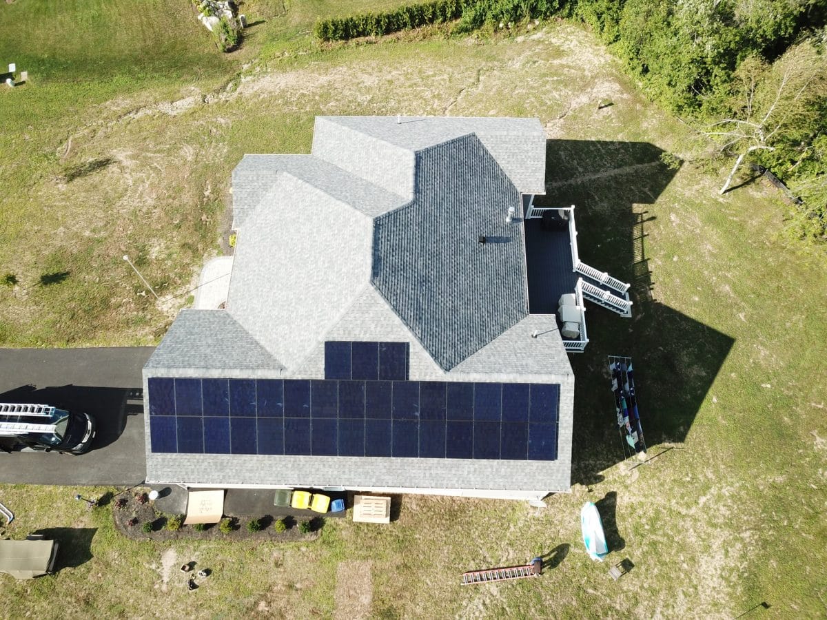 Residential Solar system in Westport, MA