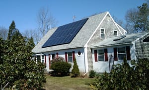 Roof mounted solar Hyannis